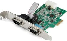 Image of StarTech.com 2-port PCI Express RS232 Serial Adapter Card - PCIe RS232 Serial H