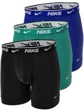 Image of MENS NIKE EVERYDAY COTTON STRETCH BOXER BRIEF 3 PACK UK M,L,XL LAST THREE NEW