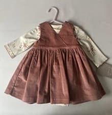 Image of Mamas And Papas Brand New With Tags Dress And Too Set Size Upto 1 Month