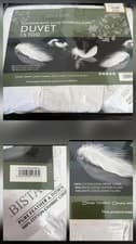 Image of Hungarian White Goose Feather And Down Duvet 15 Tog - Super King
