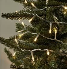 Image of 100 LED String Lights Christmas Timer Xmas Light Warm White Indoor/Outdoor