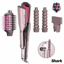 Image of Shark FlexFusion Air Styler & Dryer | 4-in-1, Straightener HD641SUK