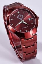 Image of VALIRIUM Red Quartz Watch | Bold & Passionate | Unisex | Water-Resistant