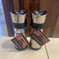 Image of Cole & Mason Horsham Chrome Salt and Pepper Mill Adjustable Grind Precision+