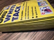 Image of UHU White Tack 50 g – 10 Pack – Brand New / Reusable Adhesive