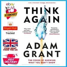 Image of Think Again: The Power of Knowing What You Don't Know by Grant, Adam Book The