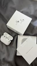Image of Apple AirPods Pro 2nd Generation with MagSafe Wireless Charging Case - White