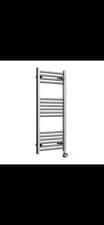 Image of 500 X 1000 Chrome Electric Radiator With Element Control Thermostat Built In
