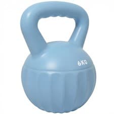 Image of SPORTNOW Kettlebell with Non-Slip Handle 6 kg Blue
