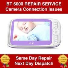 Image of BT 6000 Baby Monitor REPAIR SERVICE - Not Connecting To Camera / Low Signal