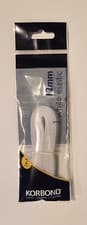Image of KORBOND 12mm x 2m WHITE Flat Woven Sewing Elastic Polyester Durable Repair110386