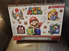Image of Super Mario Advent Calendar 2022 Limited Christmas Edition 24 Days Holiday Gift