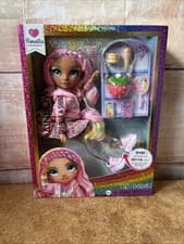 Image of NEW Rainbow High Sparkle & Shine Rosetta Pink Fashion Doll