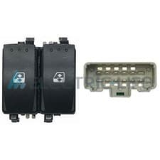 Image of Left Front ELECTRIC LIFE ZRRNB76005 Switch, window regulator for RENAULT