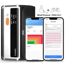 Image of Checkme BP2 Electric Upper Arm Blood Pressure Monitor with ECG, Bluetooth