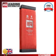 Image of Autoglym Hi-Tech Microfibre Finishing Cloth Valeting Cleaning Buffing 40x40cm X3