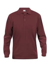 Image of Clique Classic Lincoln Mens Polo Shirt | Long Sleeve | 11 Colours | XS-5XL