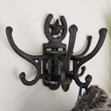 Image of Cast Iron Wall Bottle Opener Wall Hook