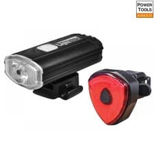 Image of Lighthouse HL-BK4091 & 4902 Elite Rechargeable Led Bike Light Set
