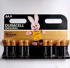 Image of 8 x Duracell Original AA Battery 2030 1.5V LR6/MN1500
