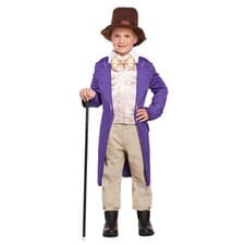 Image of Kids Chocolate Factory Owner Costume Boys Fancy Dress World Book Day 2-12Y