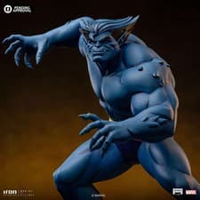 Image of iron studios action figure x-men '97 beast in resin 1/10