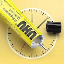 Image of UHU All Purpose Glue 125ml Jumbo Size Tubes Extra Strong Clear Adhesive
