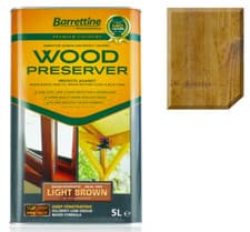 Image of Barrettine Premier Wood Preserver - 1L & 5L - Clear & Colours FREE DELIVERY