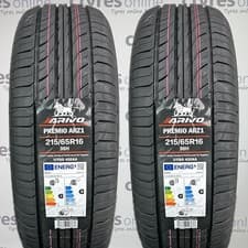 Image of 2 X New 215 65 16 98H ARIVO PREMIO 2156516 215/65R16 *C/B RATED* (2 TYRES)
