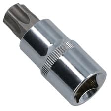 Image of T60 x 55mm Male Shallow Short Torx Bit Socket 1/2in Drive CRV S2 Steel
