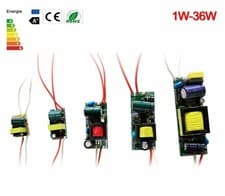 Image of Power Supply 1-36W LED Driver Input AC85-265V Constant Current E&C DIY 1-5Packge