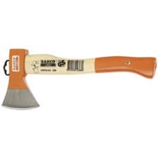 Image of Bahco HGPS-1.0-400 Hatchet 400mm 1250g Curved Ash Handle Easy Wall Mount