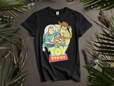 Image of Disney Pixar Toy Story Buzz Woody T-shirt T shirt Men Women Unisex Tshirt K315