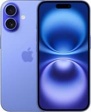 Image of Apple iPhone 16 128GB 5G SIM-Free Smartphone Unlocked Dual-SIM - Ultramarine A