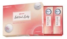 Image of Dunlop SRIXON SOFT FEEL LADY6 2025 Golf Balls 1 Dozen White Japan
