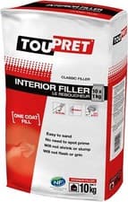 Image of 10kg Toupret Interior Filler Le Reboucheur Easy to Sand and Very Smooth