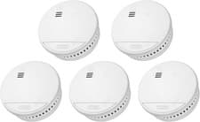 Image of ABUS RWM90 Smoke Alarm Security Level 8 | 5 Pack
