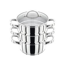 Image of JUDGE 16CM STAINLESS STEEL 3 TIER STEAMER JX01