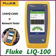 Image of Fluke Networks LIQ-100 Cable Network Tester,Rj45,Network CablesColor Touchscreen