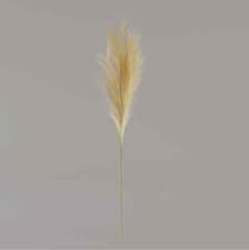 Image of Pampas Grass Large Artificial 3 Stems Fluffy Faux 115cm Choice of 20 Colours