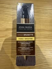 Image of John Frieda Brilliant Brunette Visibly Brighter In-Shower Treatment, 34ml New