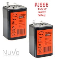 Image of NEW GENUINE NX LANTERN TORCH BATTERY 6V 6 VOLT 4R25R PJ996 996 908 430 BATTERIES