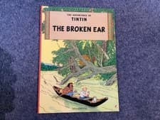 Image of Tintin The Broken Ear - Mammoth paperback new and unread