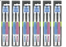 Image of Listerine Toothbrush Reach Duo Medium x 6