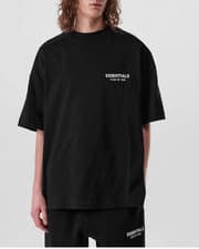 Image of New! FEAR OF GOD ESSENTIALS Back Logo jersey, L size, 100% cotton