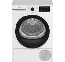 Image of Beko BM3T31233W Heat Pump Condenser Tumble Dryer 12kg, Sensor Drying, LED, A++