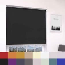 Image of BLACKOUT ROLLER BLINDS MADE TO MEASURE THERMAL - CUSTOM MADE TO SIZE