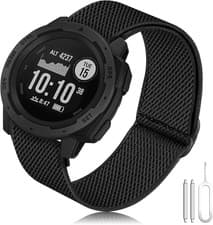 Image of Strap Garmin Instinct Elastic Loop, 22Mm Stretchy Nylon Ultra-Light Wrist Band