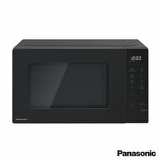 Image of Panasonic NN-ST22QBBPQ 20L Solo Microwave Black Compact Countertop Oven 700W