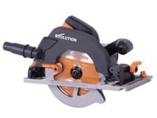 Image of Evolution R185CCSX+ Circular Track Saw 185mm 1600W 110V EVLR185CSXPL